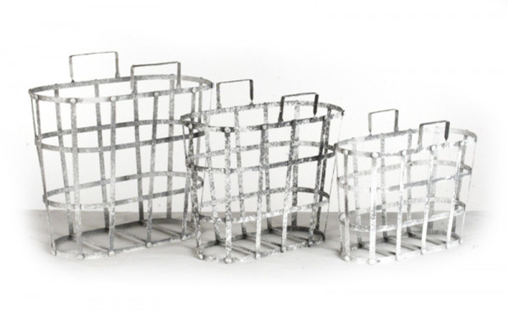 Metal Basket Set Of 3