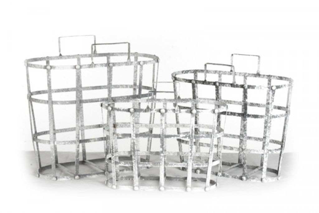 Metal Basket Set Of 3