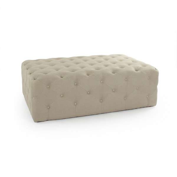 Rectangular Tufted Ottoman