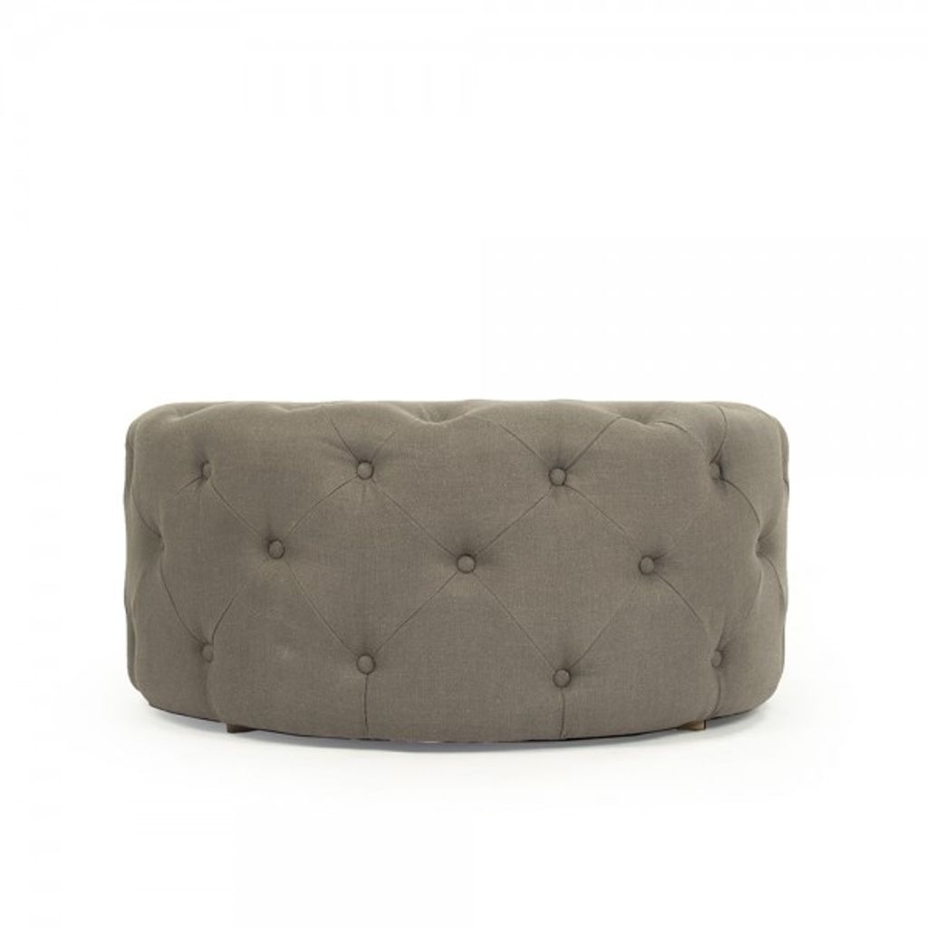 Preview image for Round Tufted Ottoman