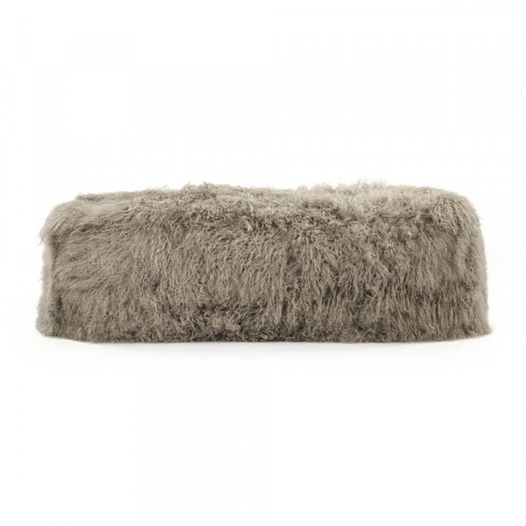 Tibetan Lamb Fur Bench