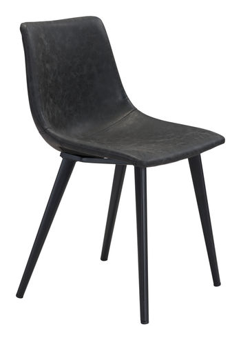 Dining Chair Vintage Black (Set Of 2)
