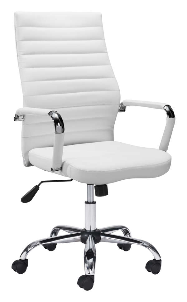 Alberta Desk Chair White