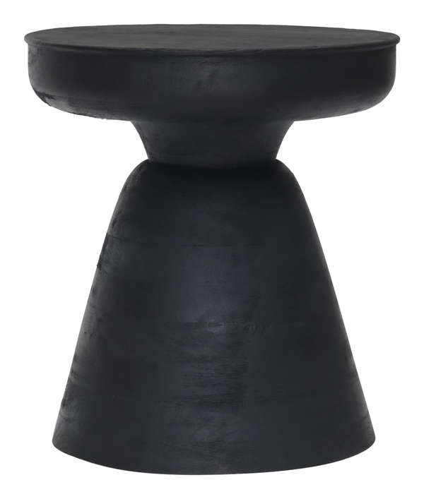 Sage Table Stool Matte Black