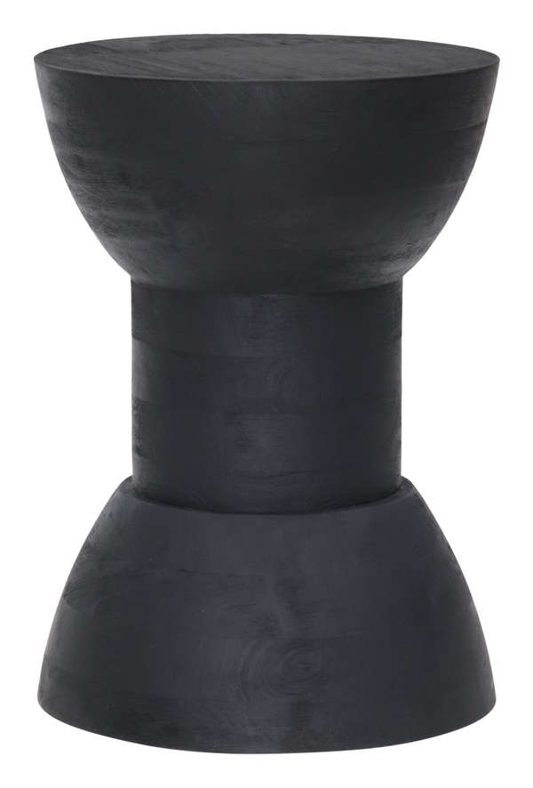 Wisdom Table Stool Matte Black